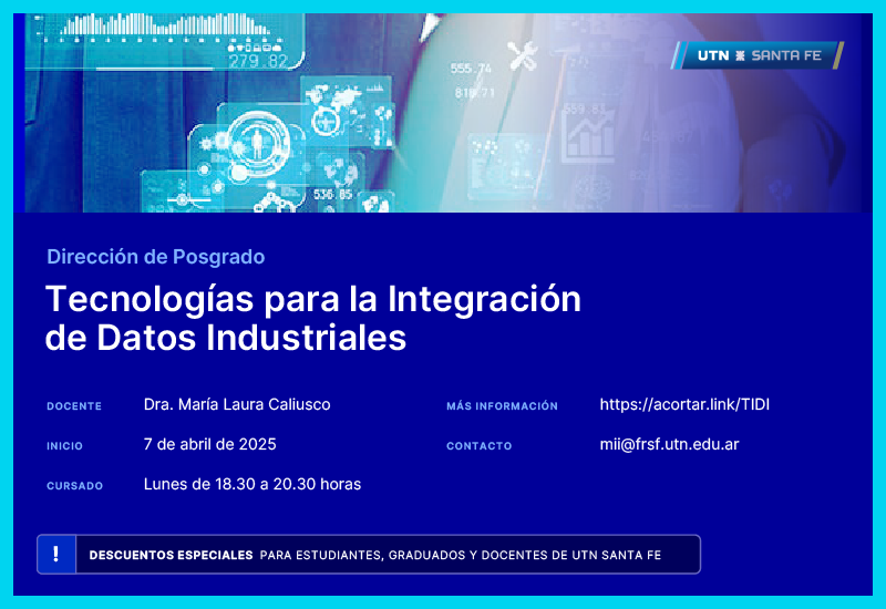 Curso Tecnologías para la Integración de Datos Industriales